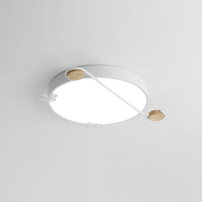 Musical Note Round Ceiling-mounted light Ceiling Lamp