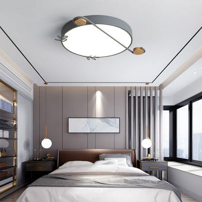 Musical Note Round Ceiling-mounted light Ceiling Lamp