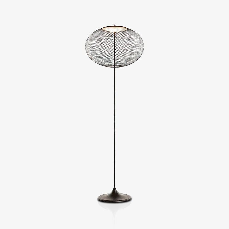 Metallic Meshwork Free-standing Lamp Floor Lamp