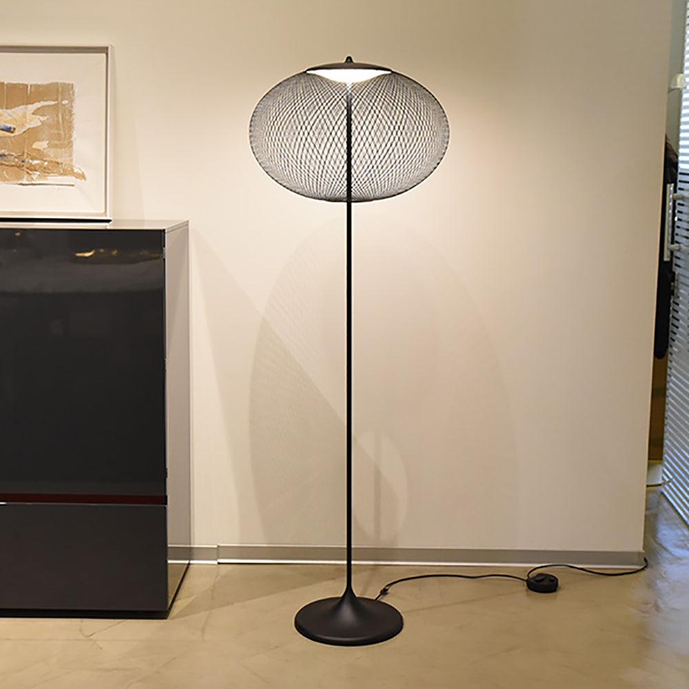 Metallic Meshwork Free-standing Lamp Floor Lamp