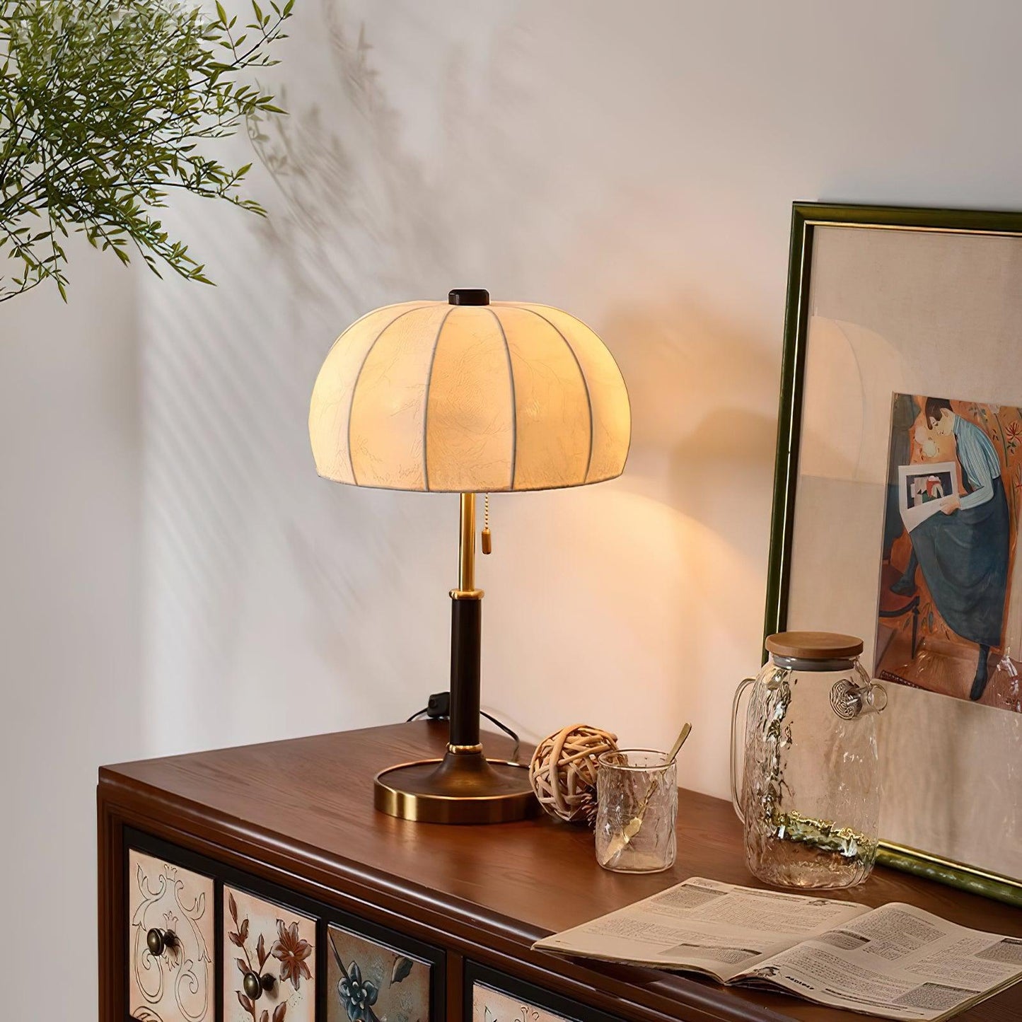 Nanyang Retro Side table lamp Table Lamp