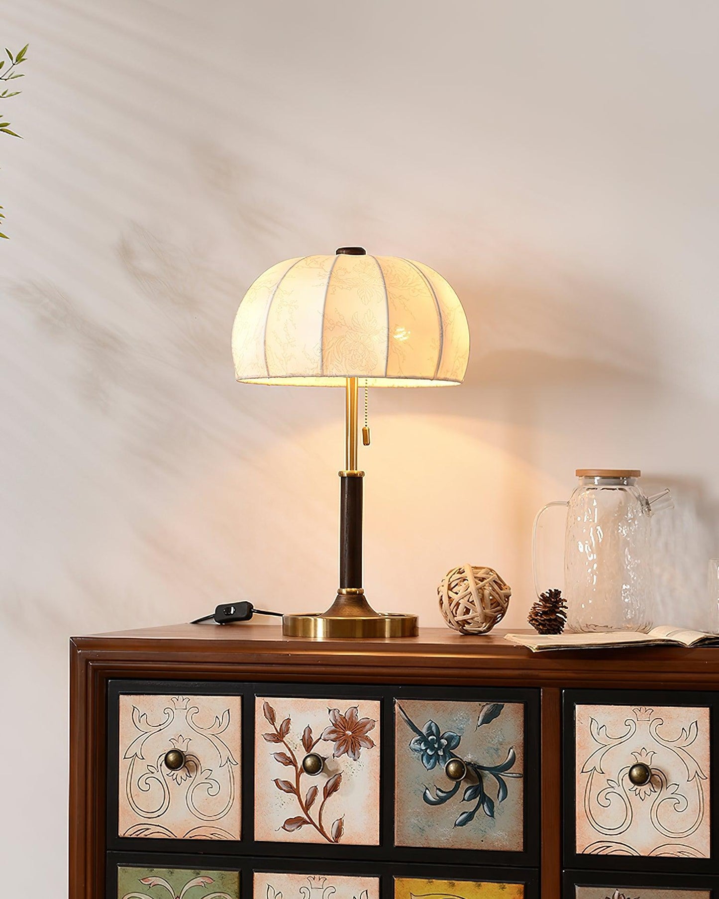 Nanyang Retro Side table lamp Table Lamp