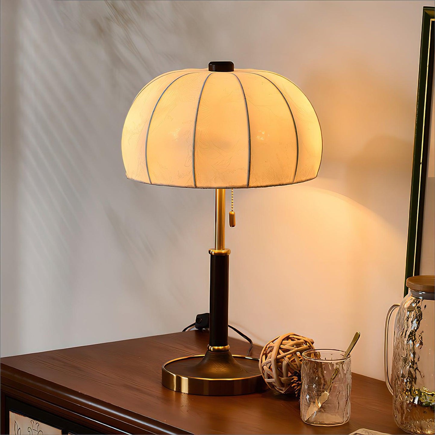 Nanyang Retro Side table lamp Table Lamp