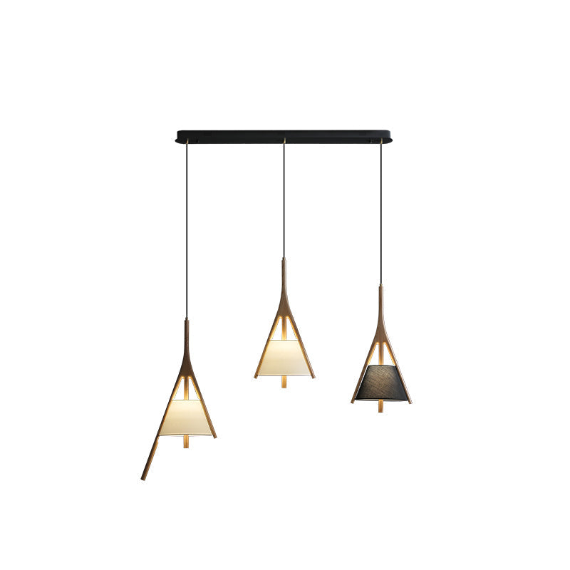 Nanzhi Wood Drop light Pendant Lamp