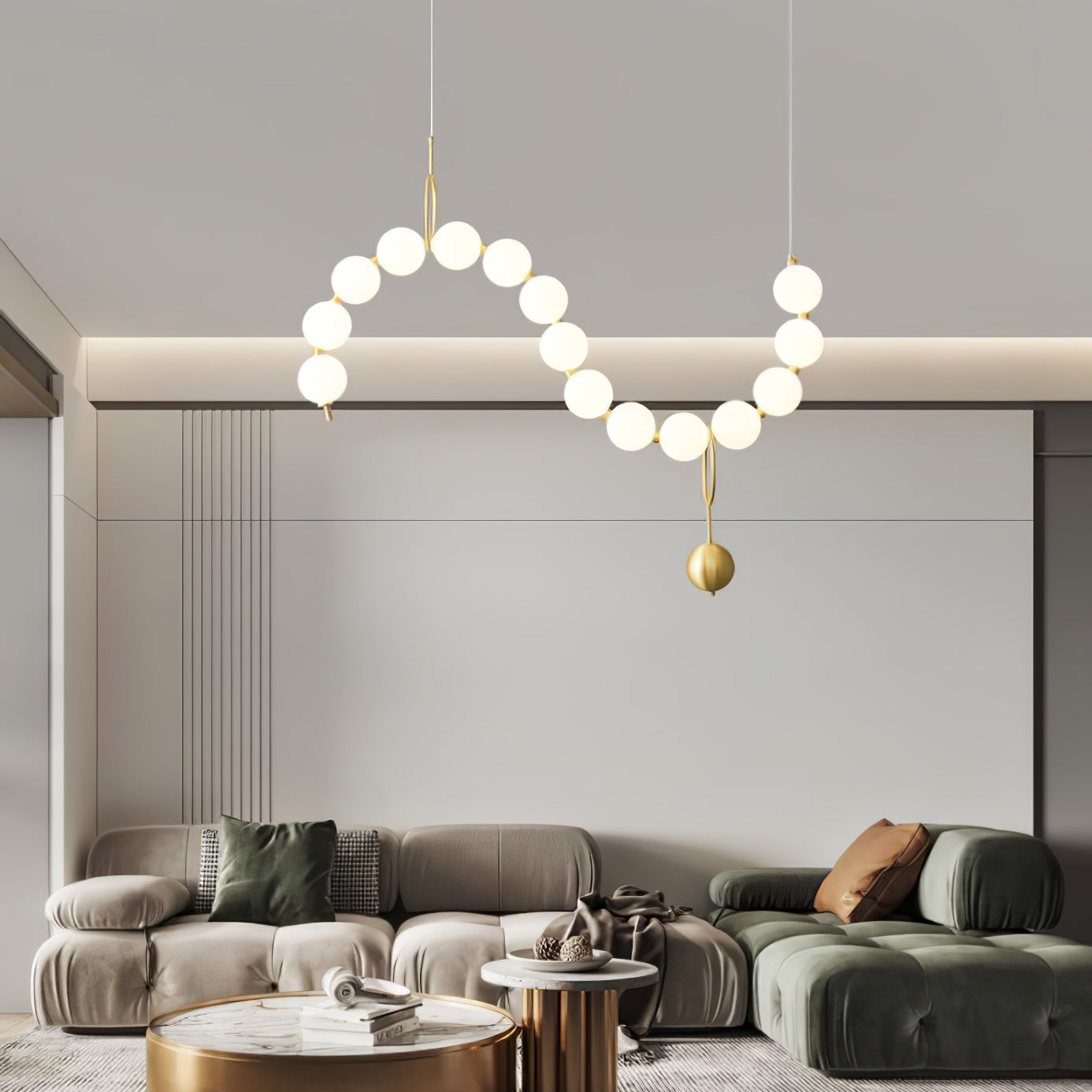 Necklace LED Drop light Pendant Lamp