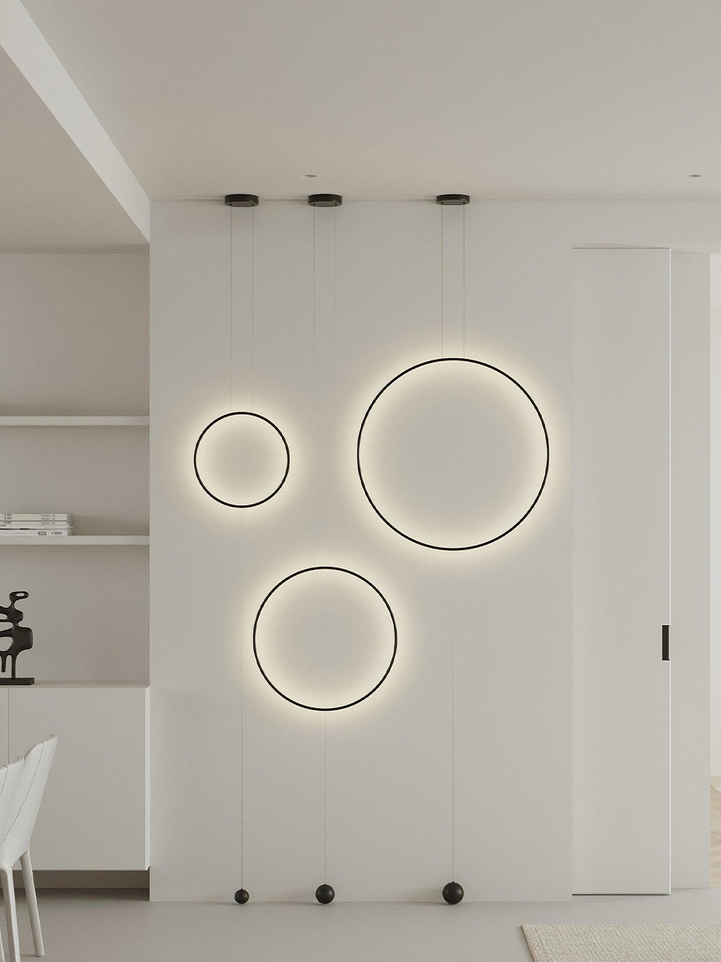 Nightfall Circle Drop light Pendant Light