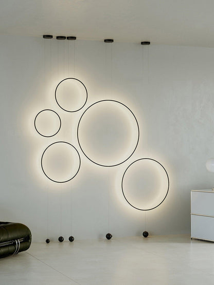 Nightfall Circle Drop light Pendant Light