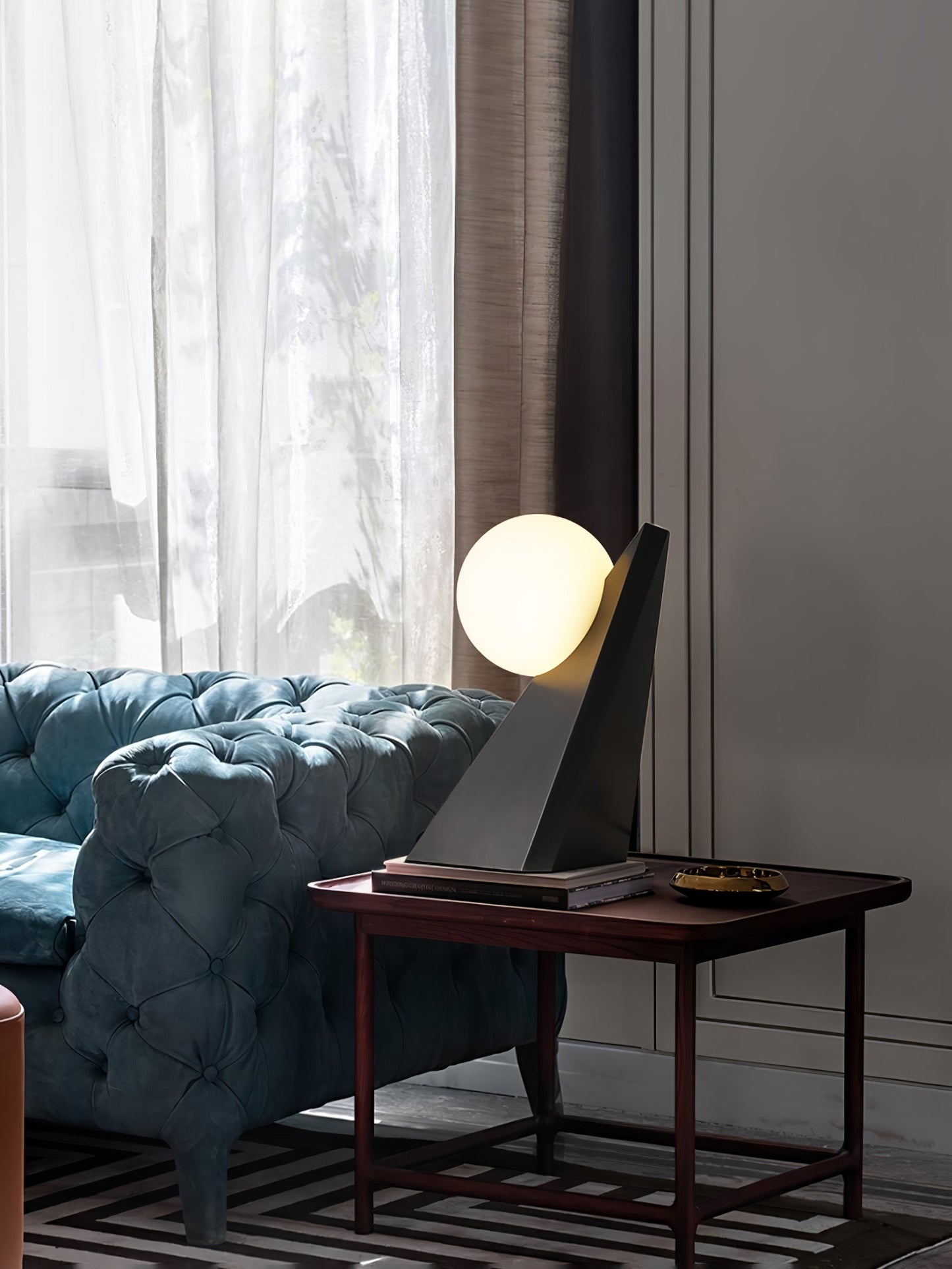 Noir Roy Nightstand lamp Table Lamp