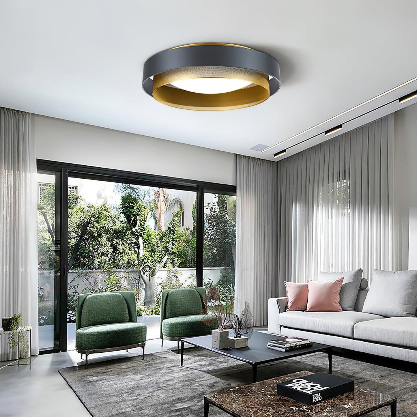 Nolan Flush mount light Ceiling Light