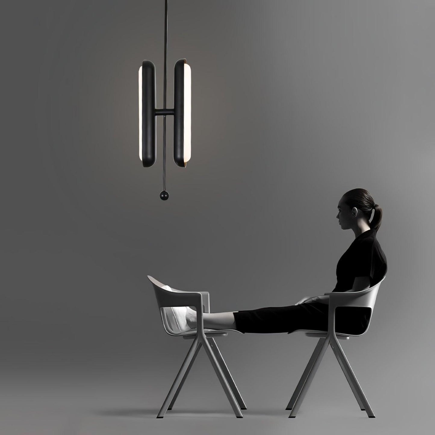 Capsule Electrolier Chandelier