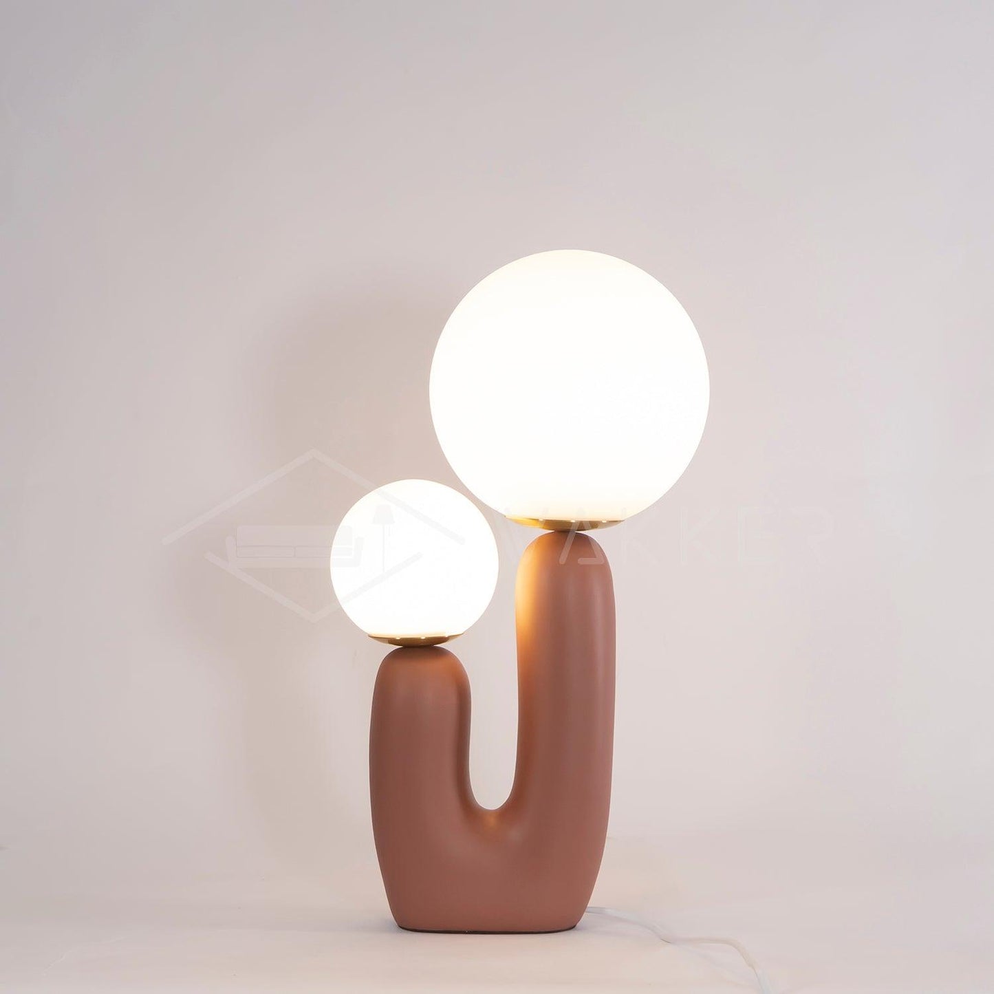 Oo Smooth Side table lamp Table Lamp