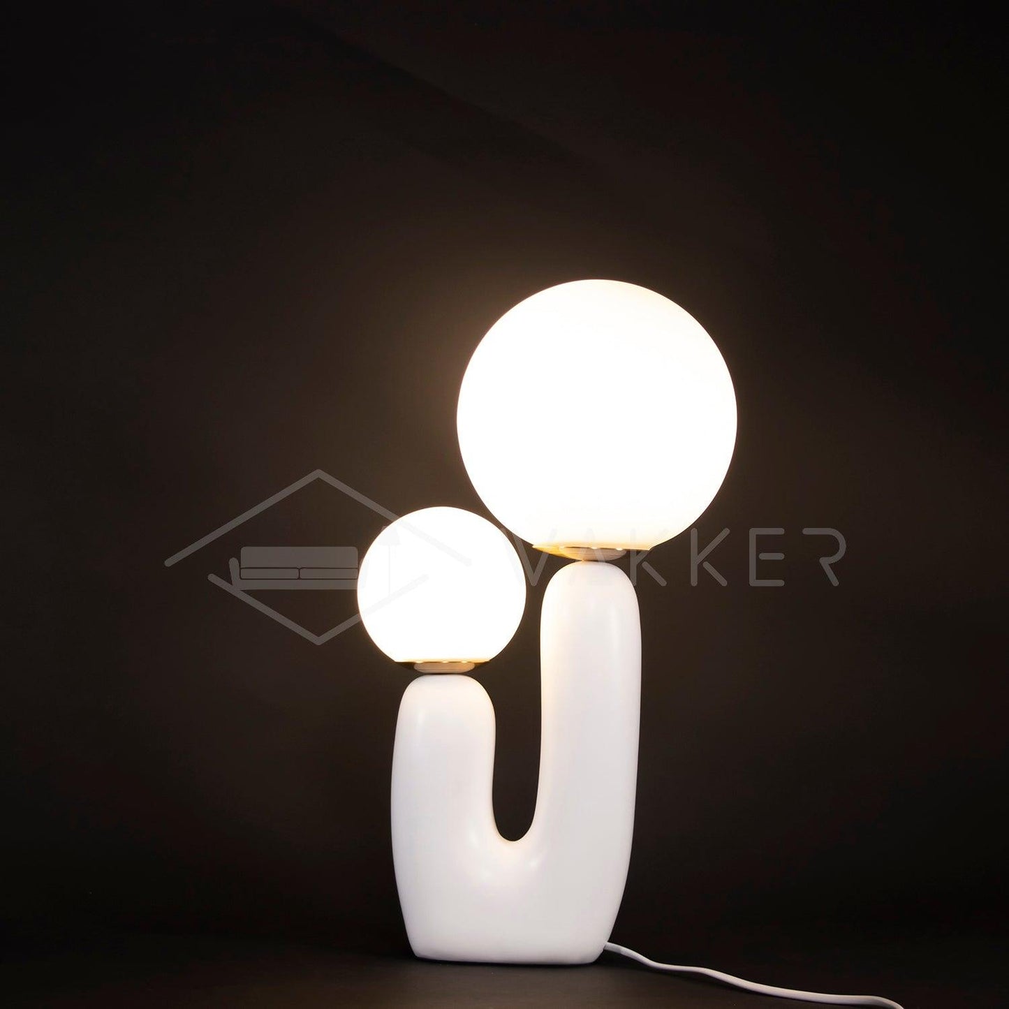 Oo Smooth Side table lamp Table Lamp