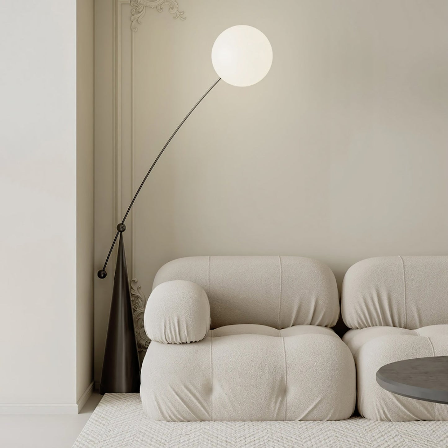 Opal Arc Ambient Floor Lamp Floor Lamp