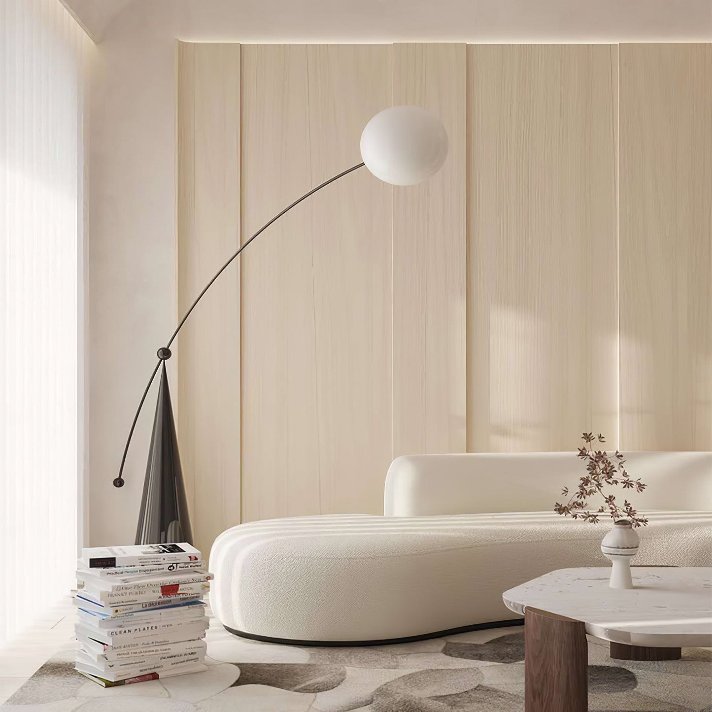 Opal Arc Ambient Floor Lamp Floor Lamp