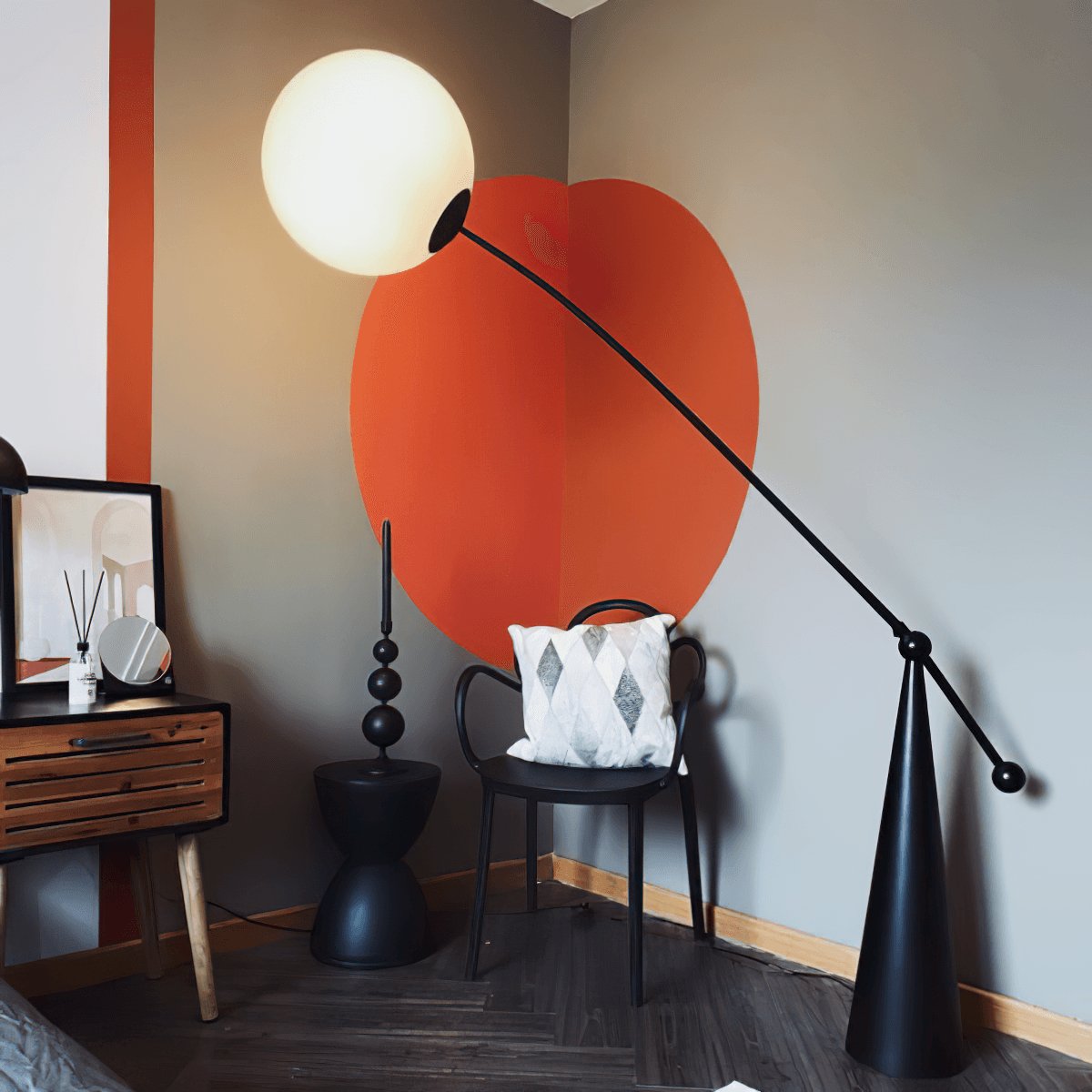 Opal Arc Ambient Floor Lamp Floor Lamp