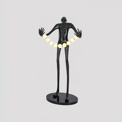 Orb Juggler Sculpture Uplight Lamp Floor Lamp