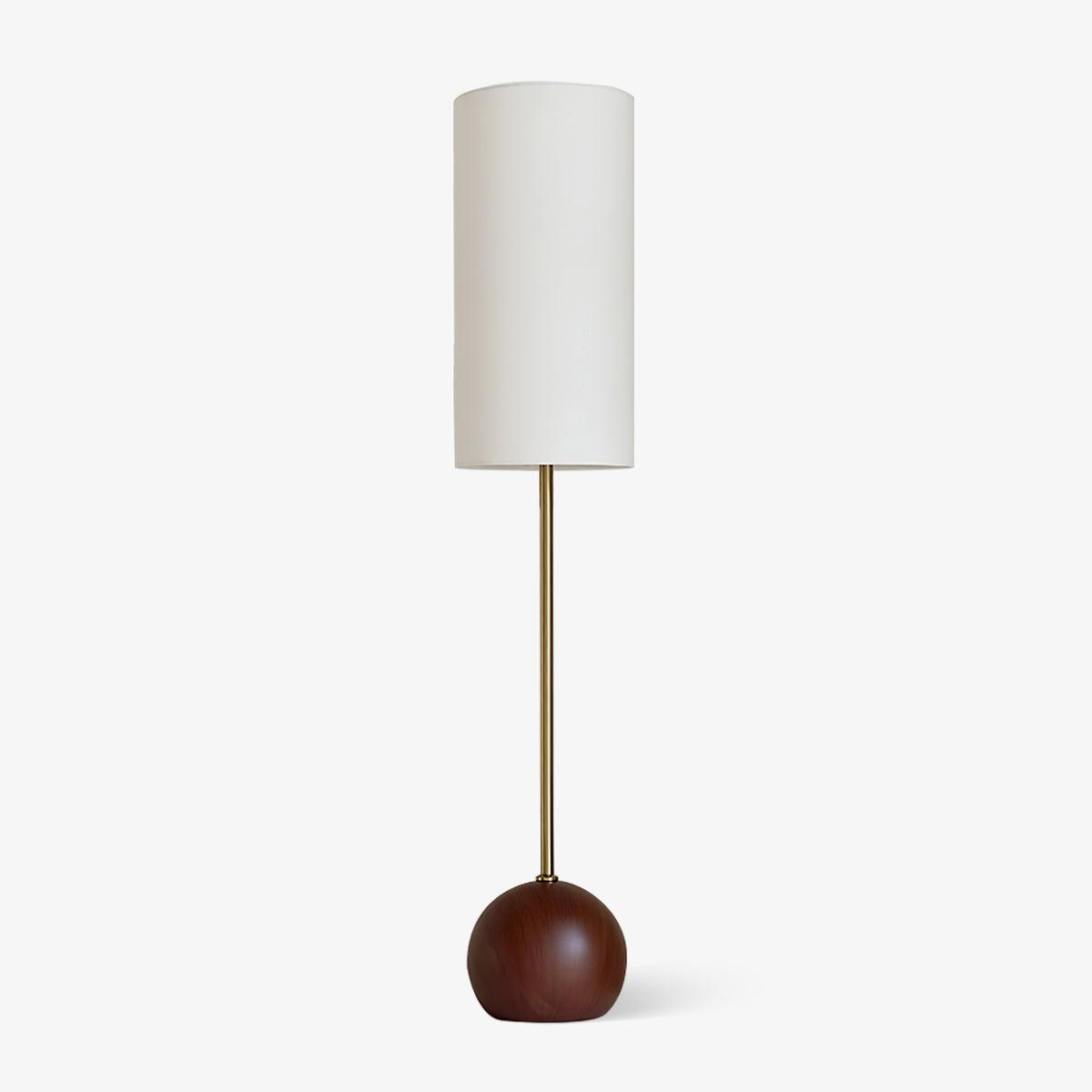 Orbis Wooden Sphere Standing Lamp Floor Lamp