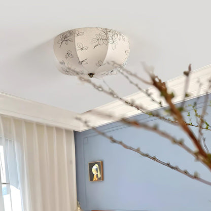 Orchid Fabric Ceiling light Ceiling Lamp