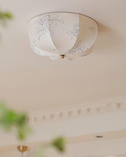 Orchid Fabric Ceiling light Ceiling Lamp