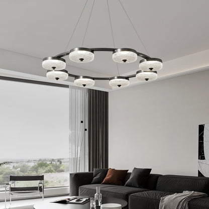 Orion Ring Gasolier Chandelier