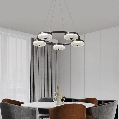 Orion Ring Gasolier Chandelier