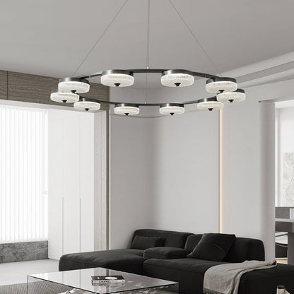 Orion Ring Gasolier Chandelier