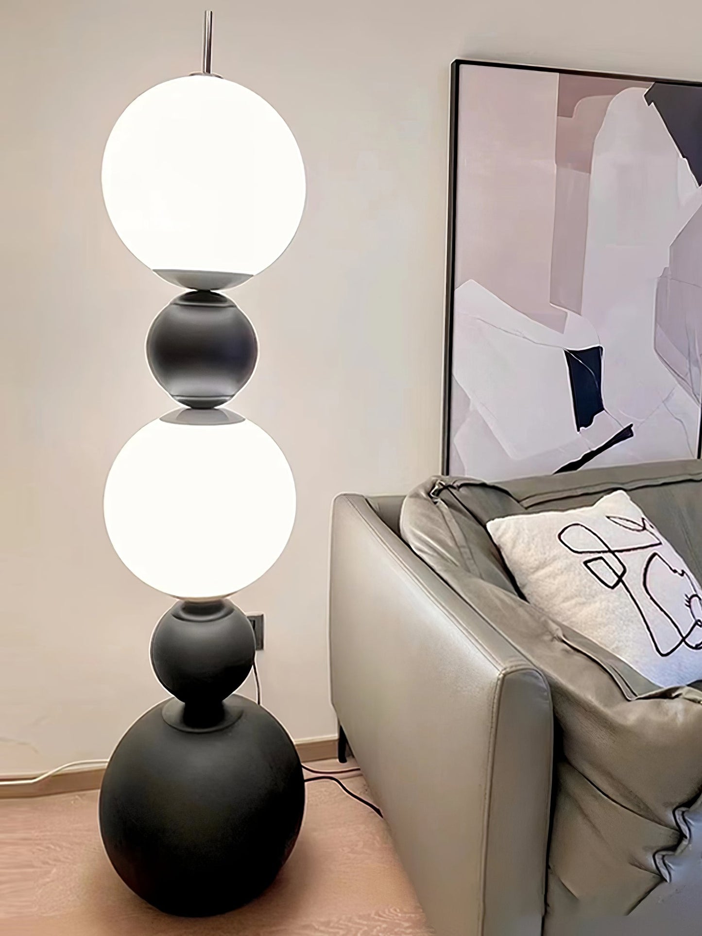 Orion Sphere Uplight Lamp Floor Lamp