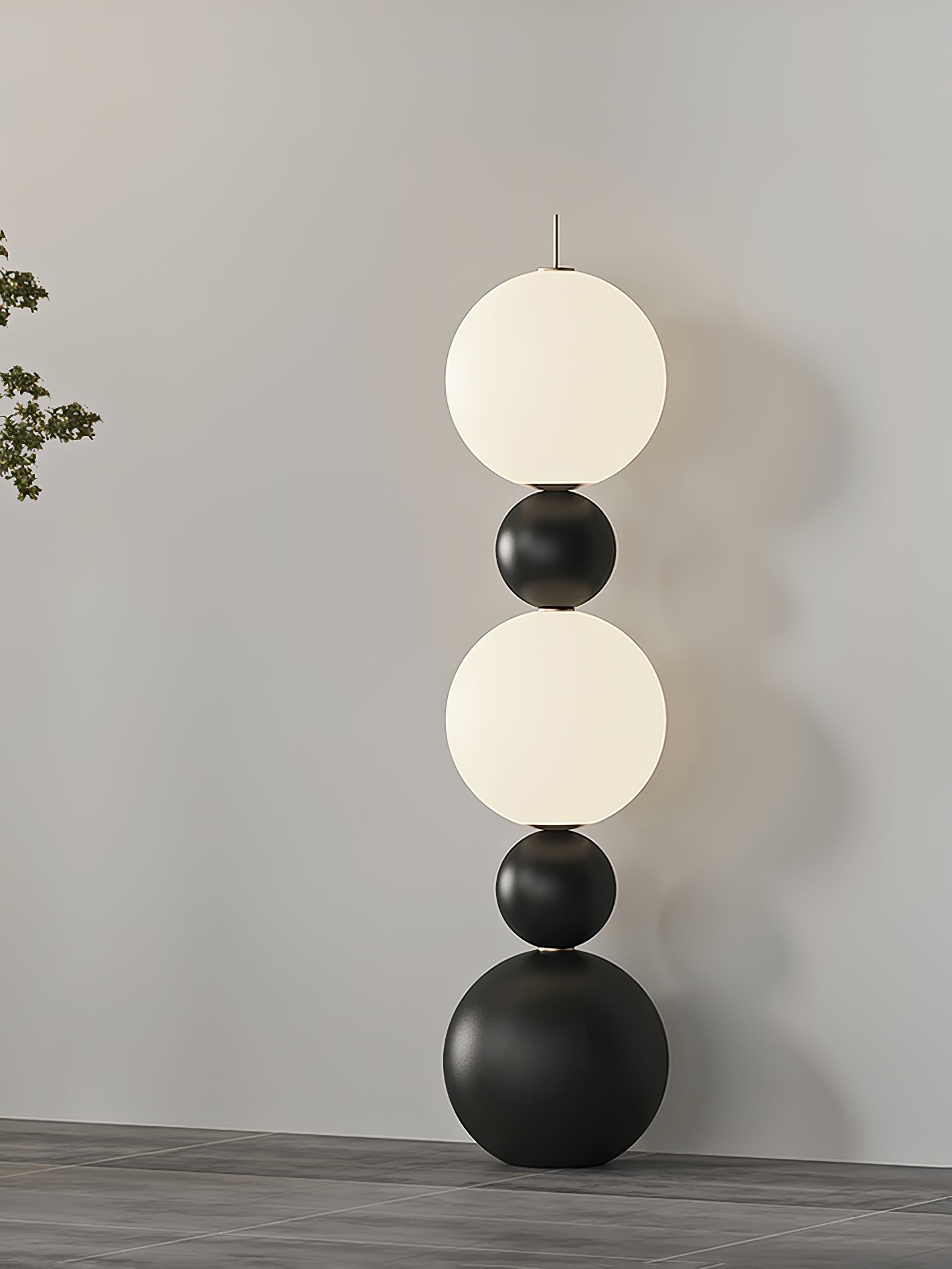 Orion Sphere Uplight Lamp Floor Lamp