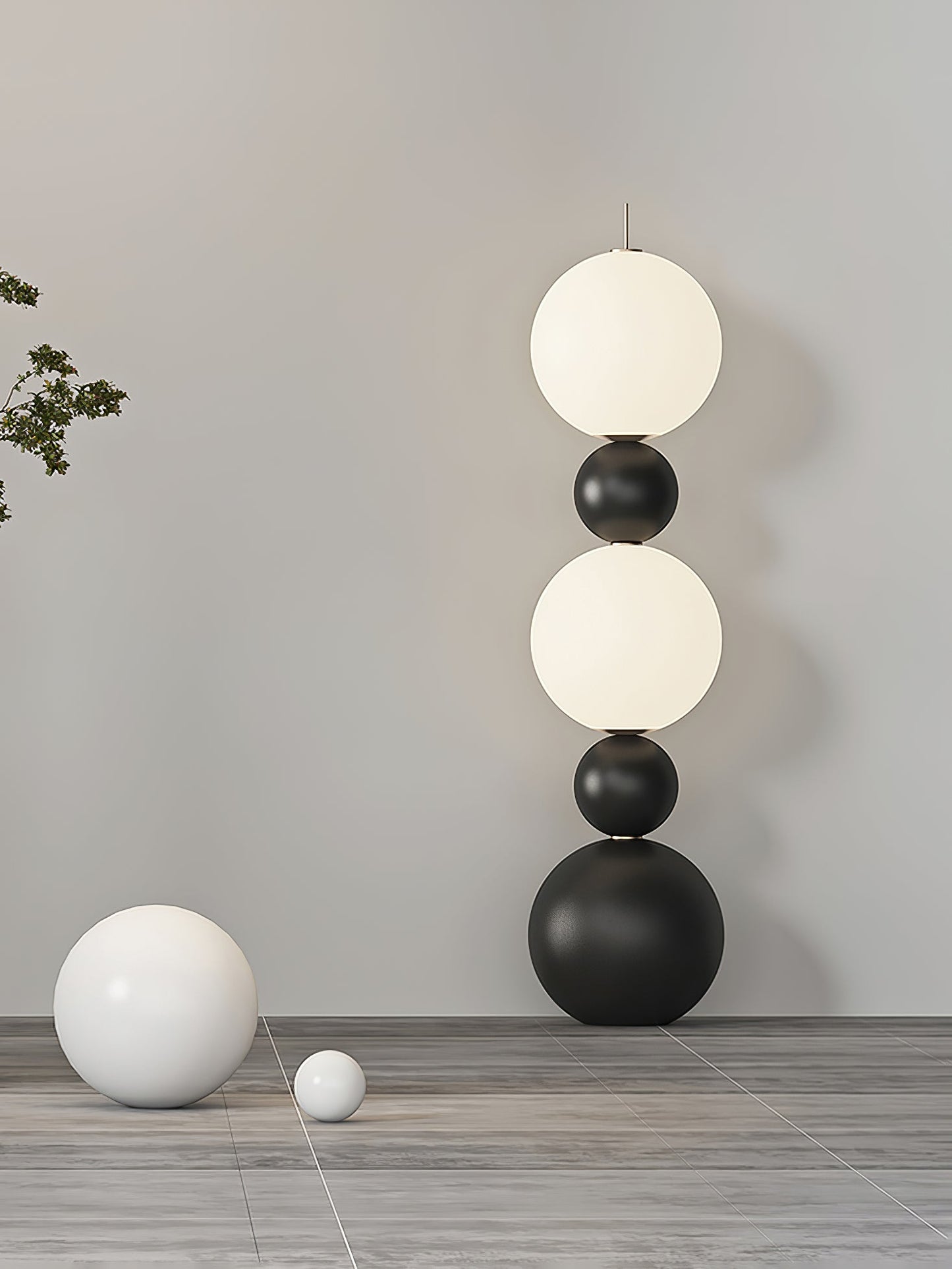 Orion Sphere Uplight Lamp Floor Lamp