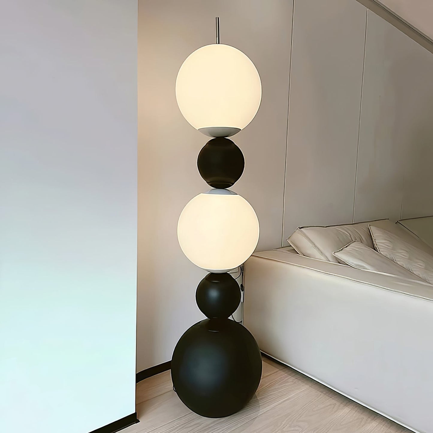 Orion Sphere Uplight Lamp Floor Lamp