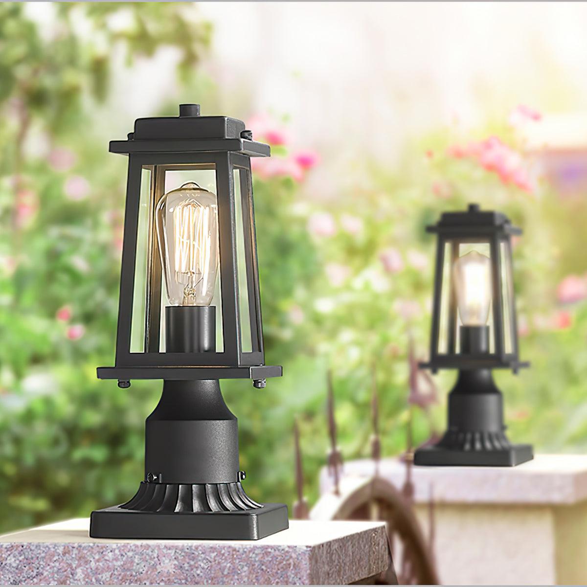 Floodlight Outdoor Lantern Post Lights