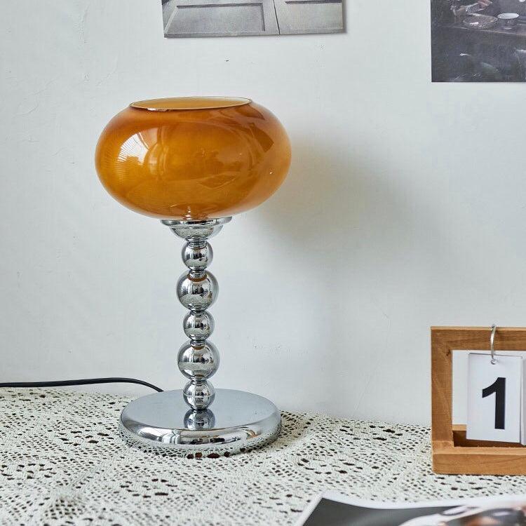 Oval Persimmon Reading light Table Light