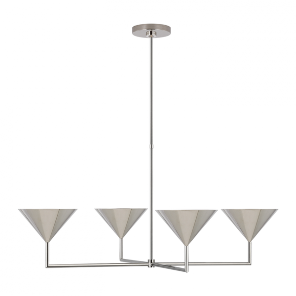 XL Chandelier - Polished Nickel