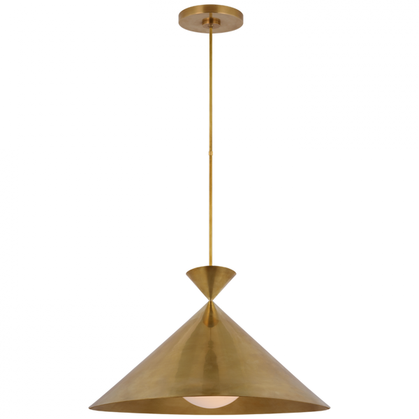 Pendant - Hand-Rubbed Antique Brass