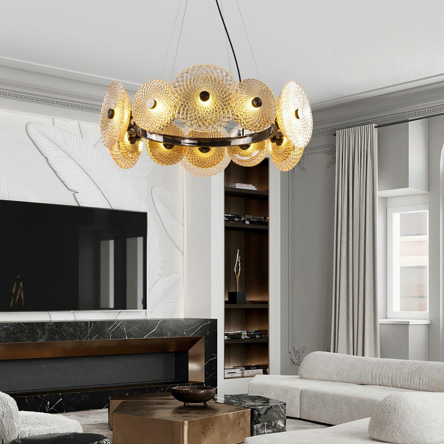 Paige Crown Chandelier