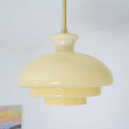 Paolina Glass Hanging light Pendant Lamp