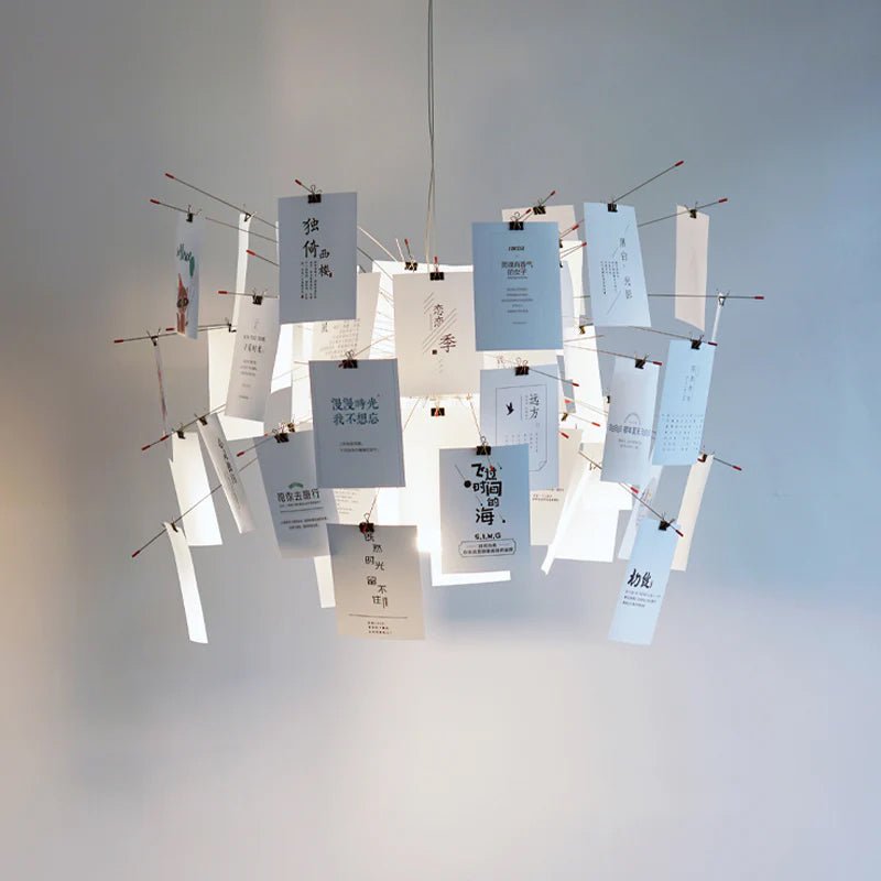 Paper Electrolier Chandelier