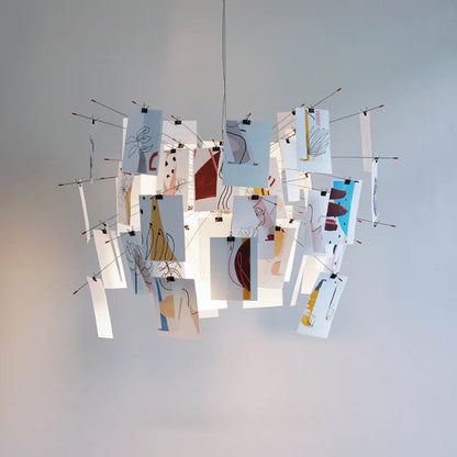 Paper Electrolier Chandelier