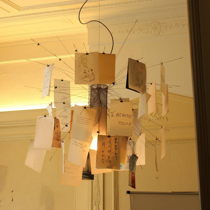 Paper Electrolier Chandelier