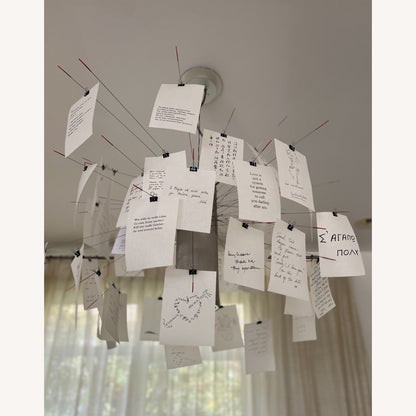 Paper Electrolier Chandelier