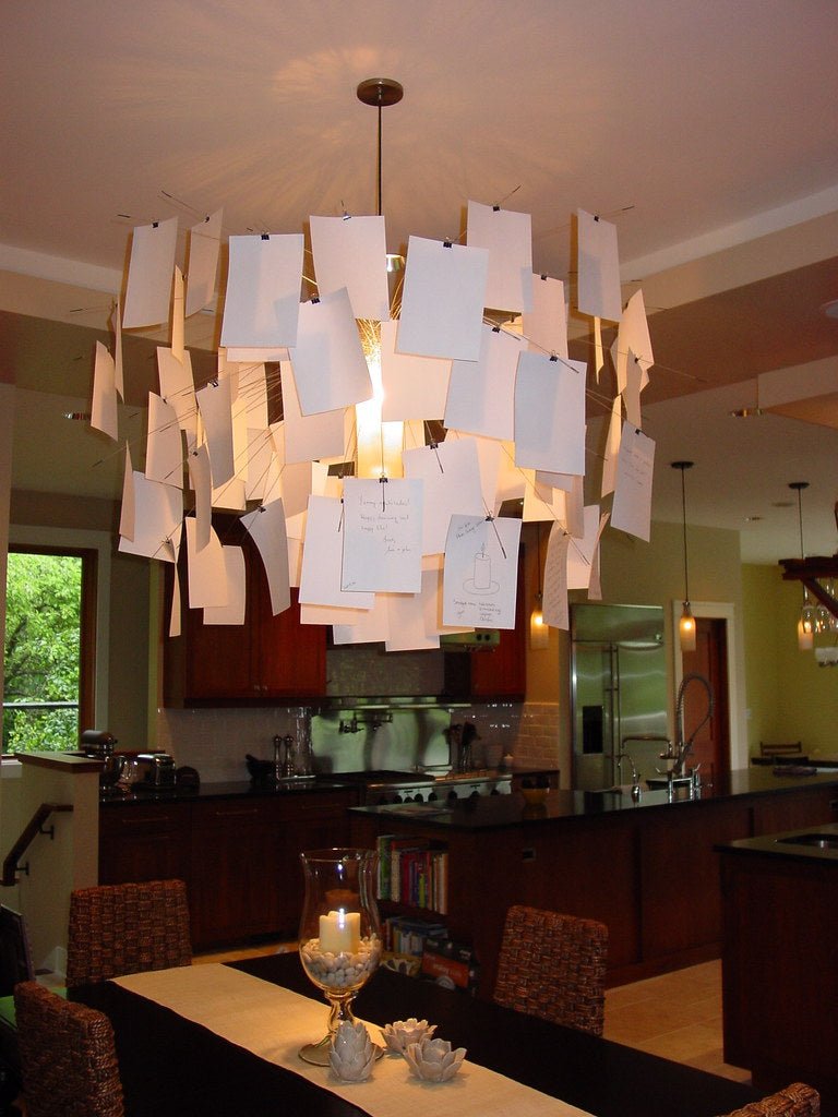 Paper Electrolier Chandelier