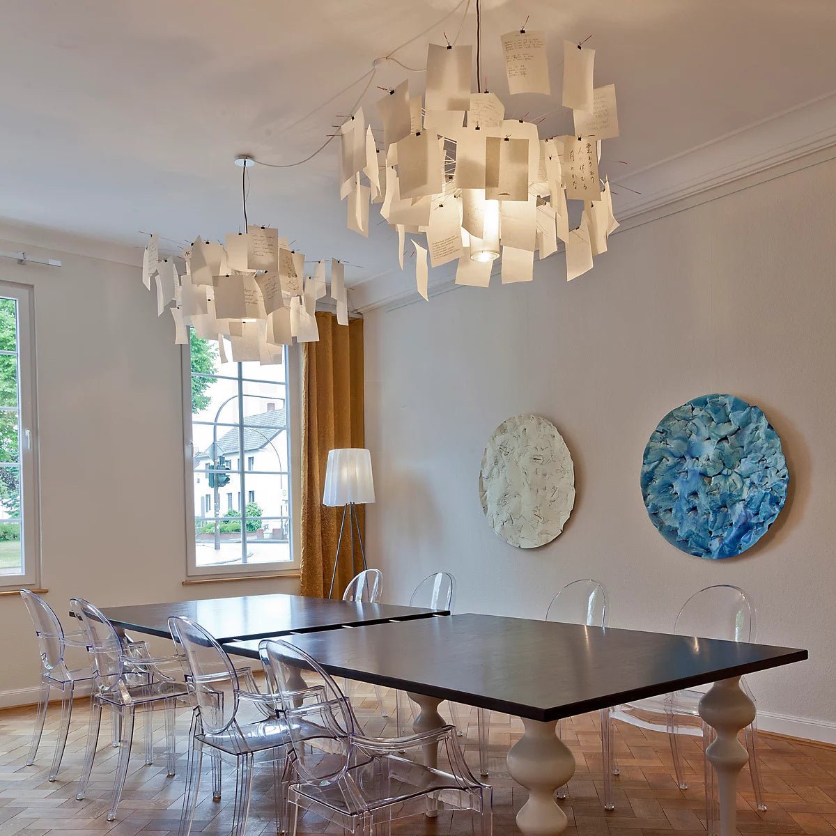 Paper Electrolier Chandelier