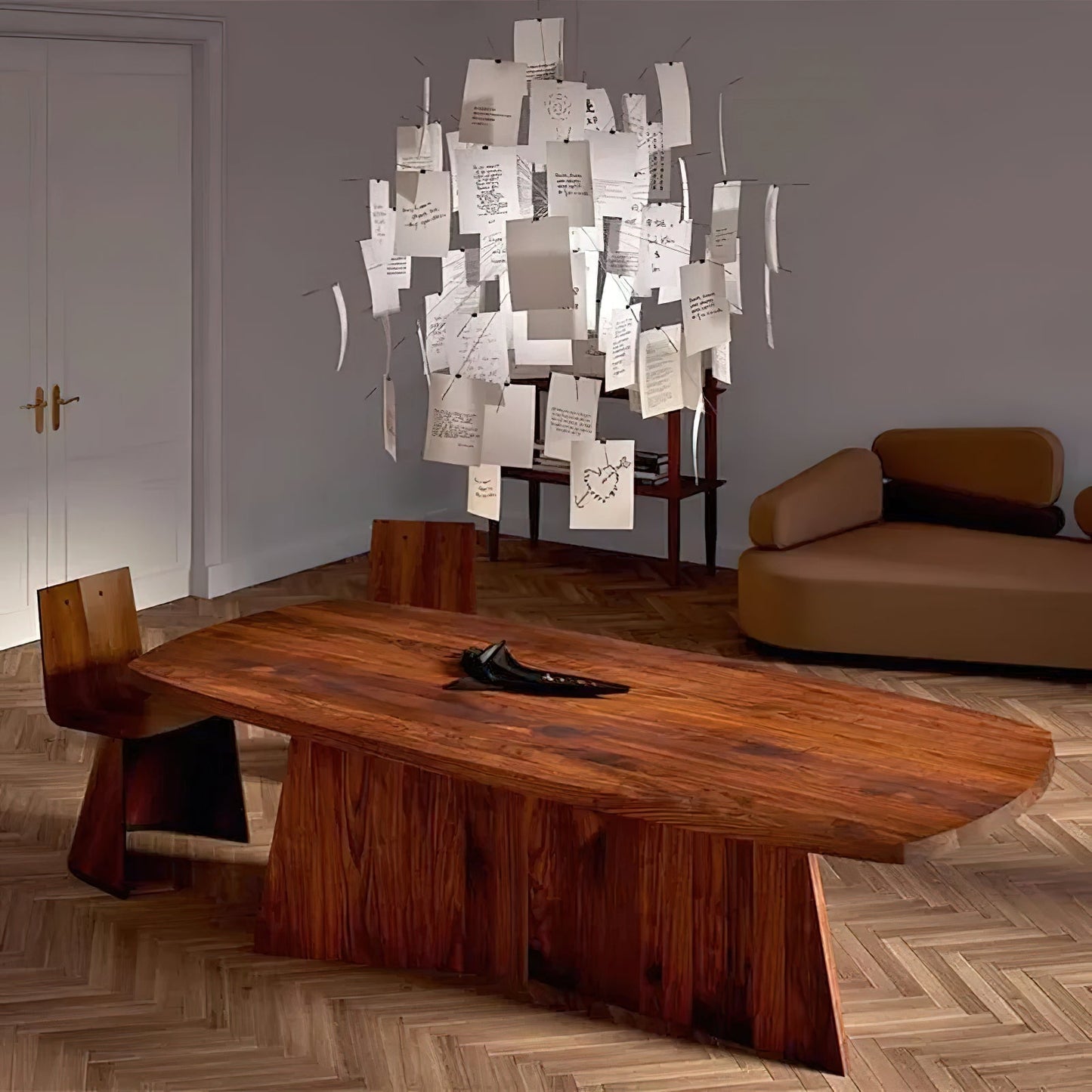 Paper Electrolier Chandelier