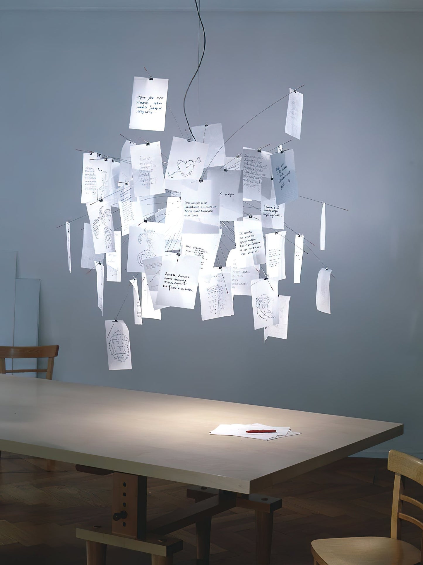 Paper Electrolier Chandelier