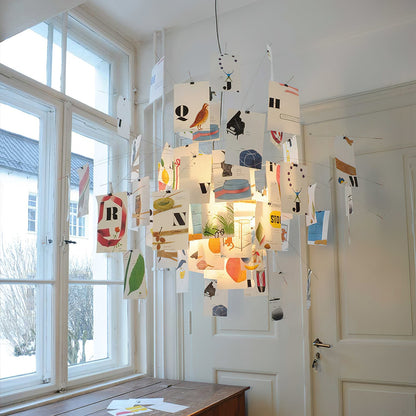 Paper Electrolier Chandelier