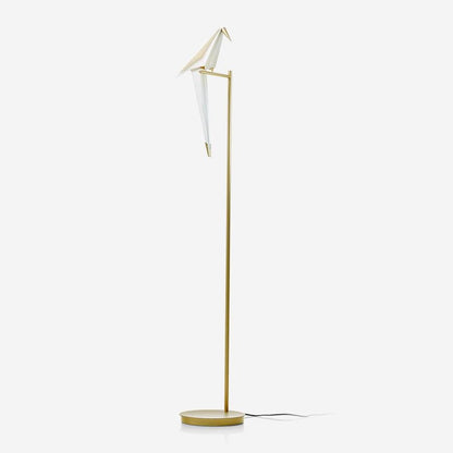 Paper Crane Bird Torchiere Lamp Floor Lamp