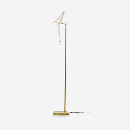 Paper Crane Bird Torchiere Lamp Floor Lamp