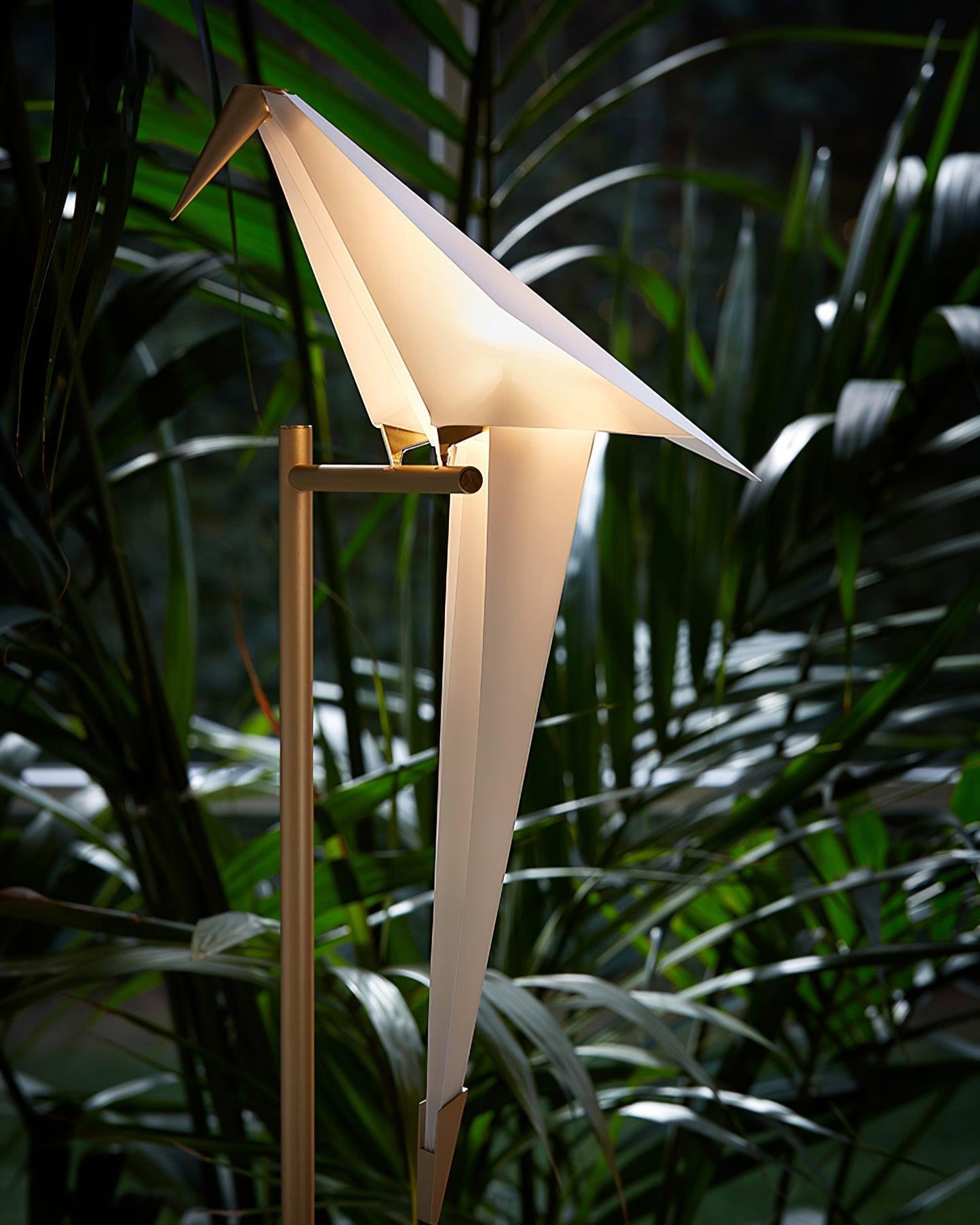 Paper Crane Bird Torchiere Lamp Floor Lamp