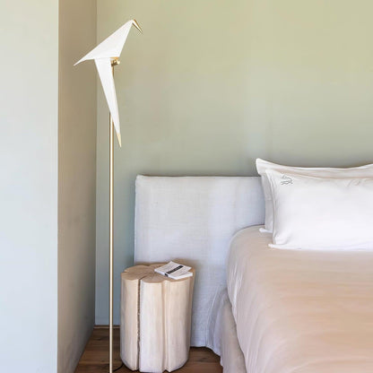 Paper Crane Bird Torchiere Lamp Floor Lamp