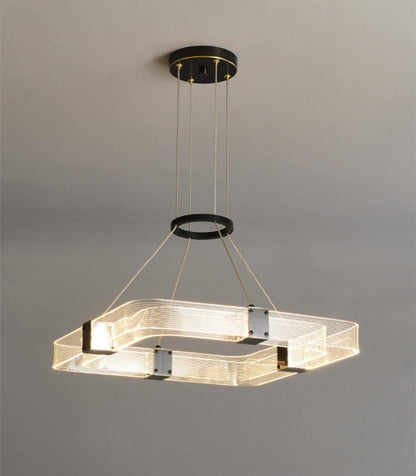 Parallel LED Pendant light Chandelier